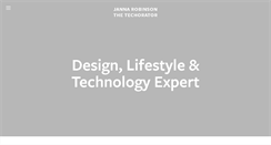 Desktop Screenshot of jannarobinson.com